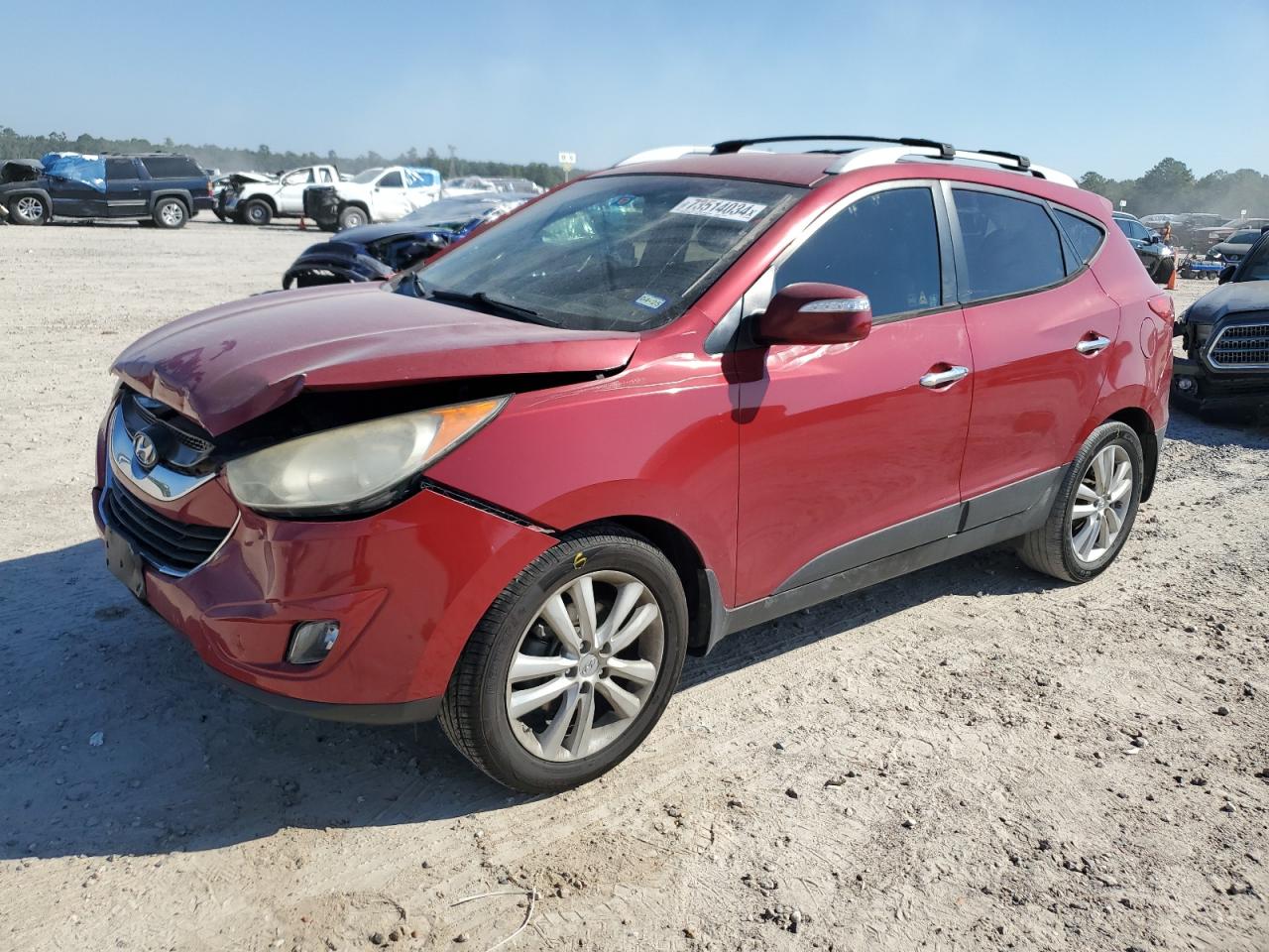 Lot #2996541538 2012 HYUNDAI TUCSON GLS