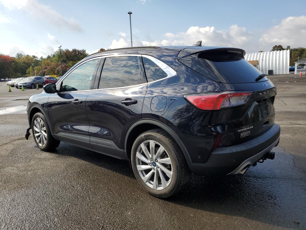 Lot #2976867273 2021 FORD ESCAPE TIT