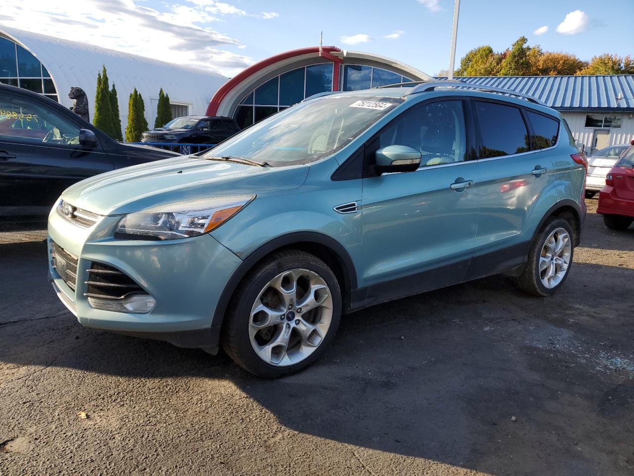 Lot #2890996015 2013 FORD ESCAPE TIT