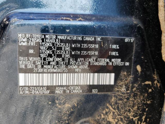 2017 TOYOTA RAV4 LIMIT - 2T3DFREV9HW680755