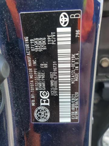 2020 TOYOTA COROLLA SE - 5YFB4RBE1LP016731