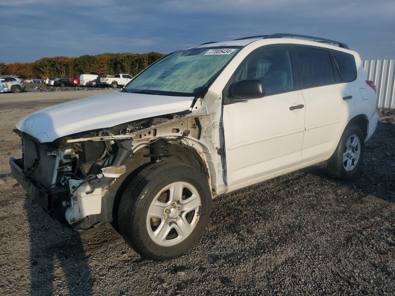 TOYOTA RAV4 2011 white  gas 2T3BF4DV4BW118460 photo #1