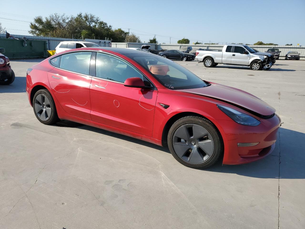 Lot #3024710566 2023 TESLA MODEL 3