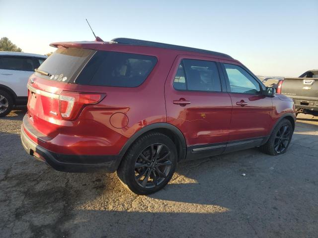 FORD EXPLORER X 2018 red  gas 1FM5K8D86JGA61971 photo #4