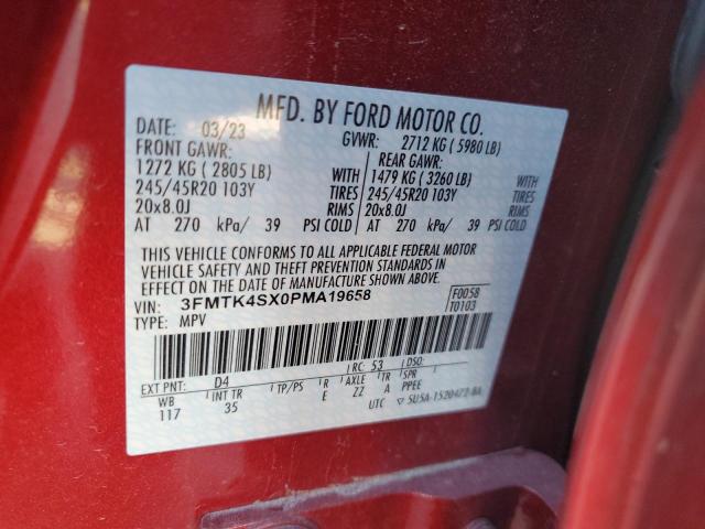 2023 FORD MUSTANG MA - 3FMTK4SX0PMA19658