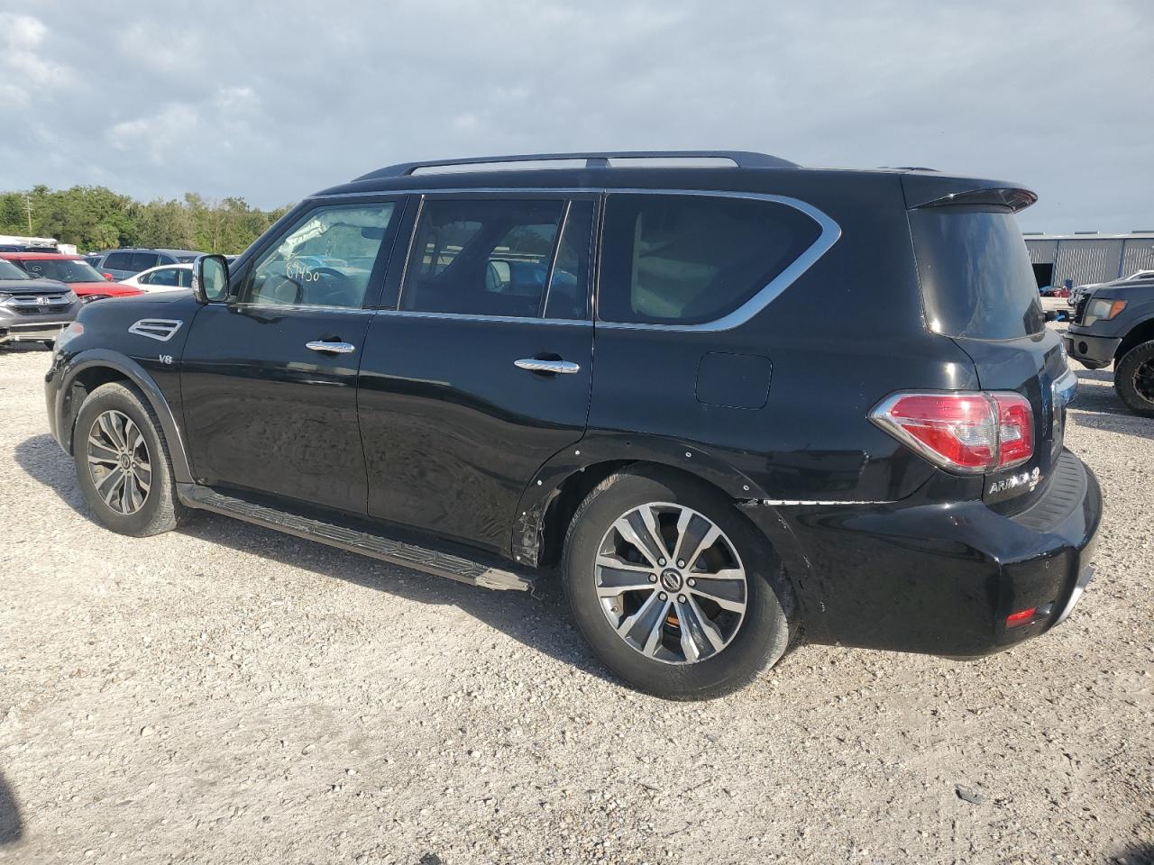 NISSAN ARMADA SV 2020 black  gas JN8AY2NDXL9108120 photo #3