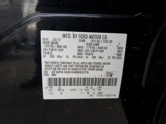 2017 FORD EDGE TITAN - 2FMPK3K9XHBB82379