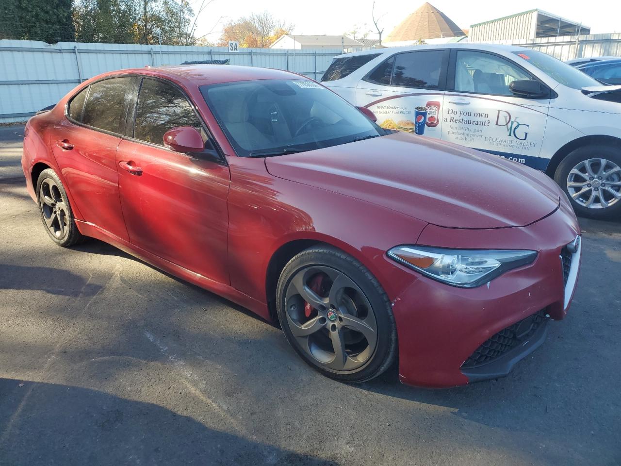 Lot #2935084278 2018 ALFA ROMEO GIULIA Q4