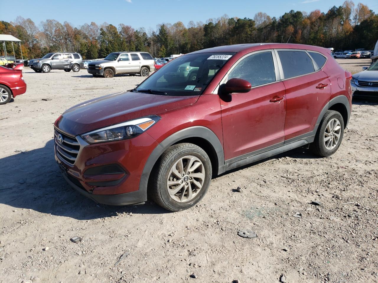 Lot #3026017977 2018 HYUNDAI TUCSON SE