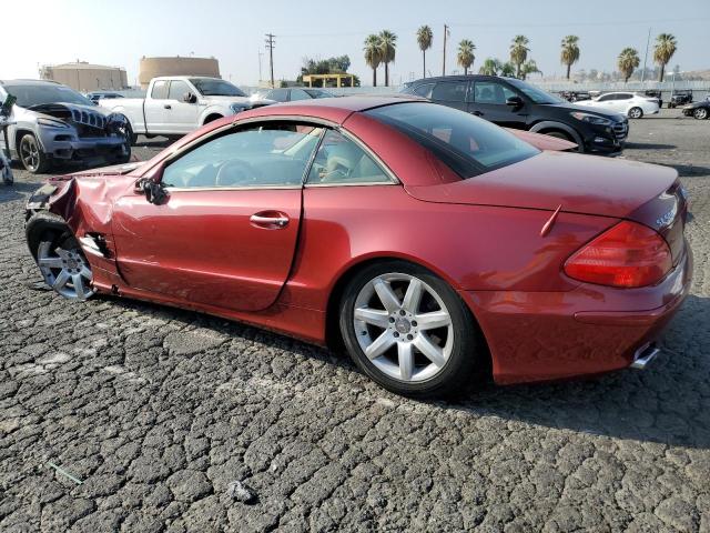 MERCEDES-BENZ SL 500R 2003 red  gas WDBSK75F33F062470 photo #3