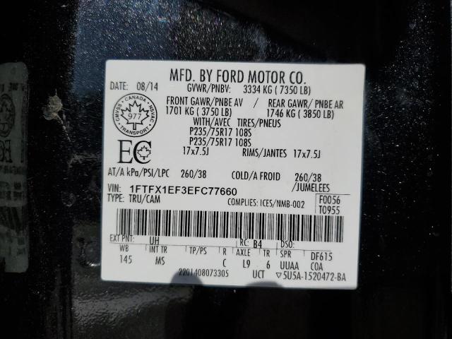 VIN 1FTFX1EF3EFC77660 2014 Ford F-150, Super Cab no.12