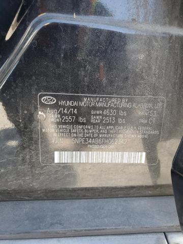 2015 HYUNDAI SONATA SPO - 5NPE34AB6FH062342