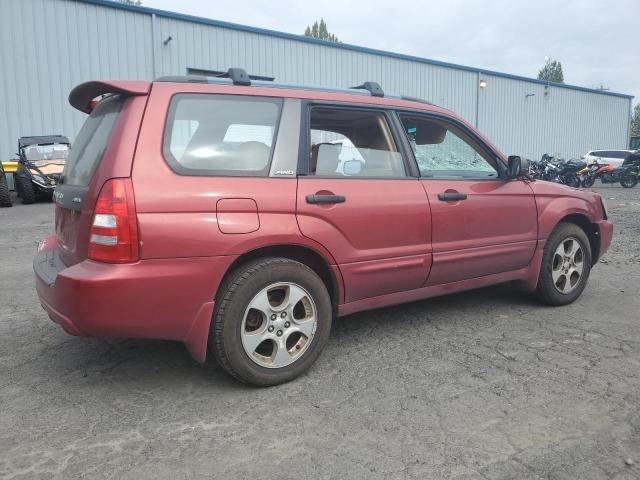 SUBARU FORESTER 2 2004 red  gas JF1SG65664H767532 photo #4