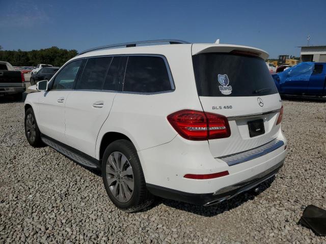 MERCEDES-BENZ GLS 450 2017 white  gas 4JGDF6EEXHA957387 photo #3