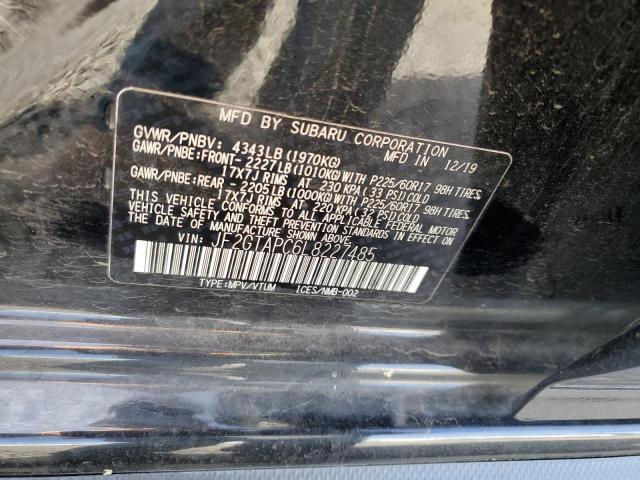 2020 SUBARU CROSSTREK - JF2GTAPC6L8227485