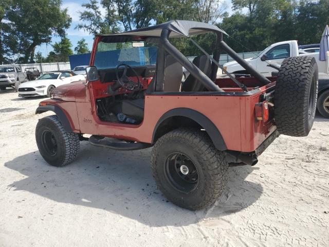 JEEP JEEP CJ7 1985 red 2dr spor gas 1JCCM87A6FT183893 photo #3