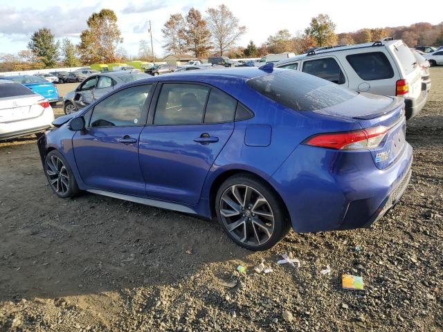 TOYOTA COROLLA SE 2020 blue  gas JTDS4RCE1LJ034018 photo #3