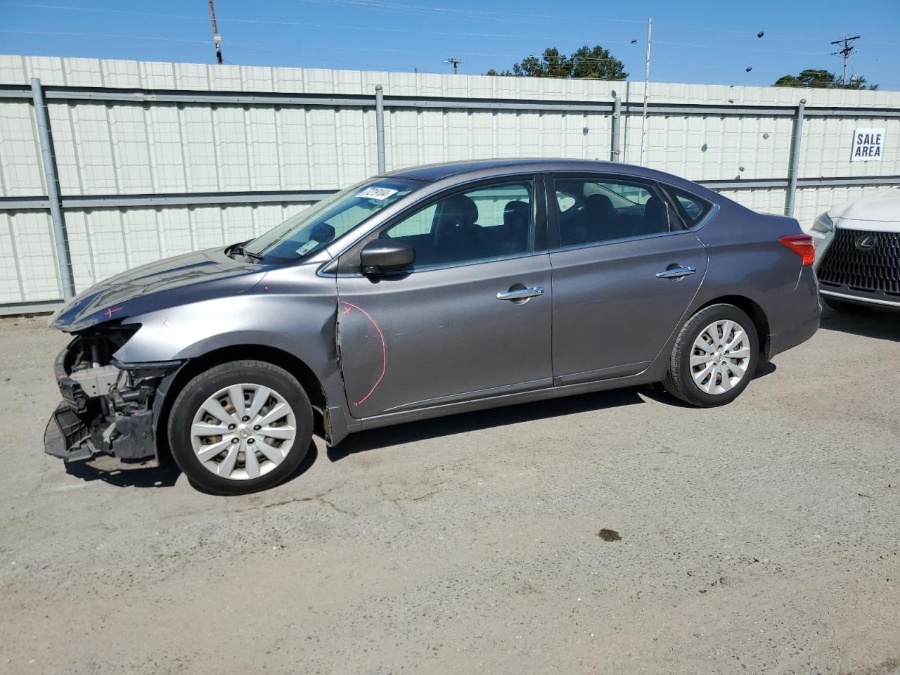 Lot #2955301674 2018 NISSAN SENTRA S