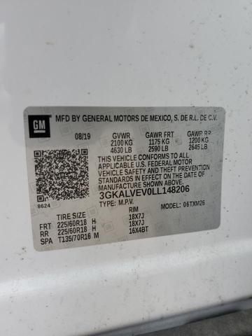 VIN 3GKALVEV0LL148206 2020 GMC Terrain, Slt no.13