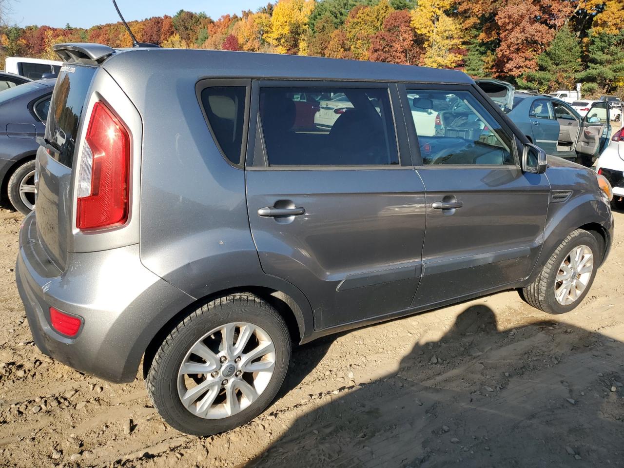 KIA SOUL + 2012 gray  gas KNDJT2A65C7375033 photo #4