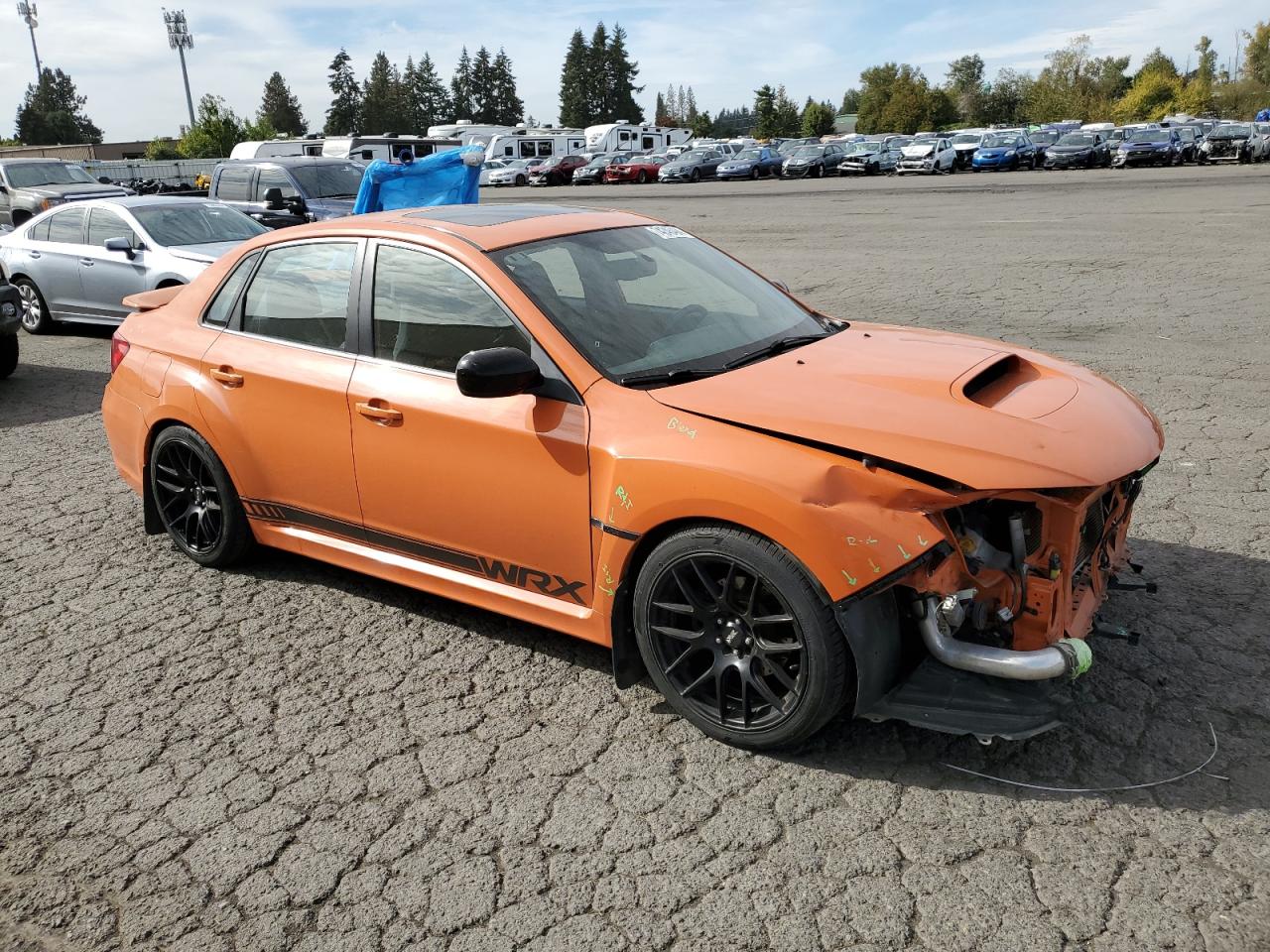 Lot #2909970073 2013 SUBARU IMPREZA WR