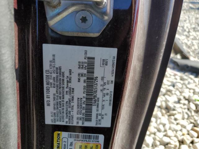 2018 FORD MUSTANG GT - 1FA6P8CF8J5137296