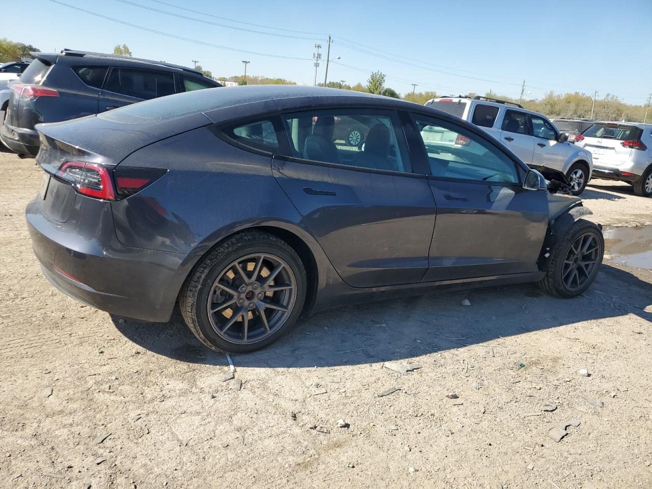 Lot #2996581502 2021 TESLA MODEL 3