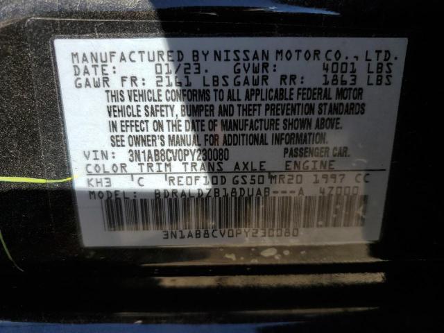 2023 NISSAN SENTRA SV - 3N1AB8CV0PY230080