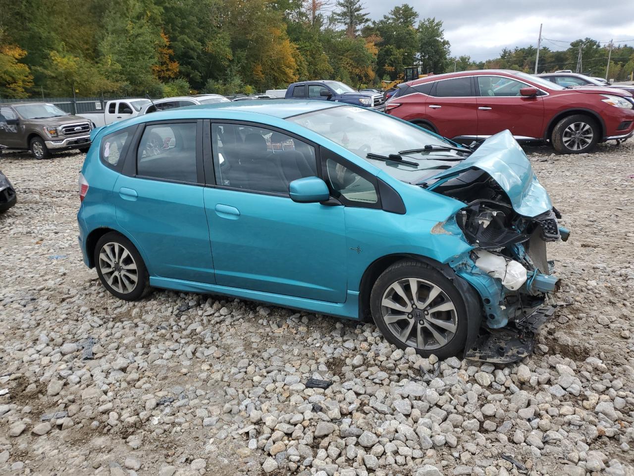 Lot #2890963583 2013 HONDA FIT SPORT