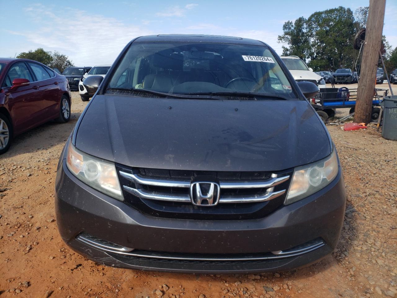 Lot #2952625168 2014 HONDA ODYSSEY EX