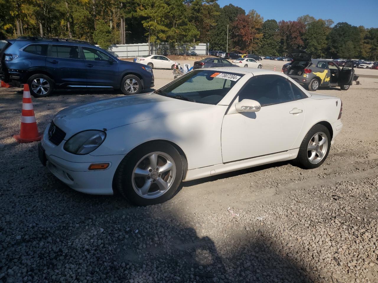 Lot #2926172377 2002 MERCEDES-BENZ SLK 320