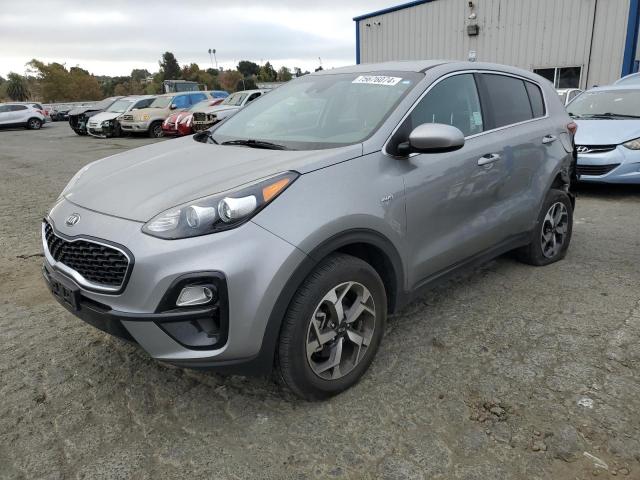 KIA SPORTAGE L 2021 gray  gas KNDPMCAC7M7879538 photo #1