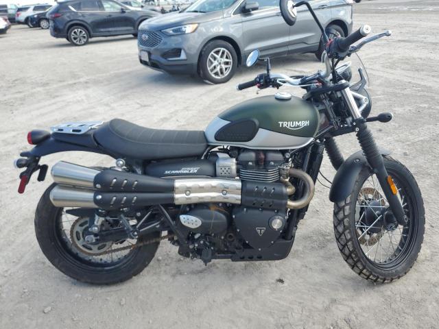 TRIUMPH MOTORCYCLE STREET SCR 2019 green  gas SMTD44GN9KT925264 photo #1