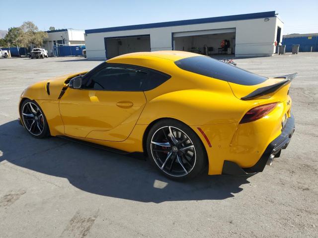 TOYOTA SUPRA BASE 2022 yellow  gas WZ1DB0C00NW052953 photo #3