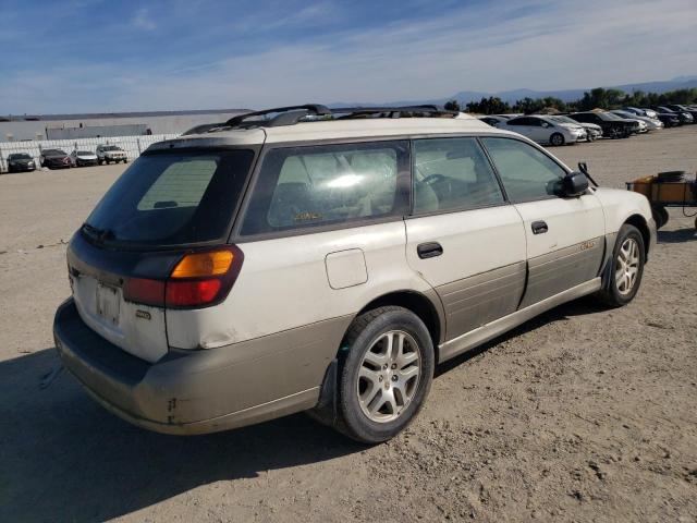 SUBARU LEGACY OUT 2003 white station gas 4S3BH665636642960 photo #4