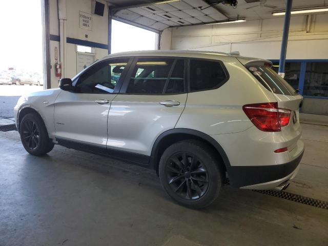 BMW X3 XDRIVE2 2014 silver  gas 5UXWX9C55E0D24104 photo #3