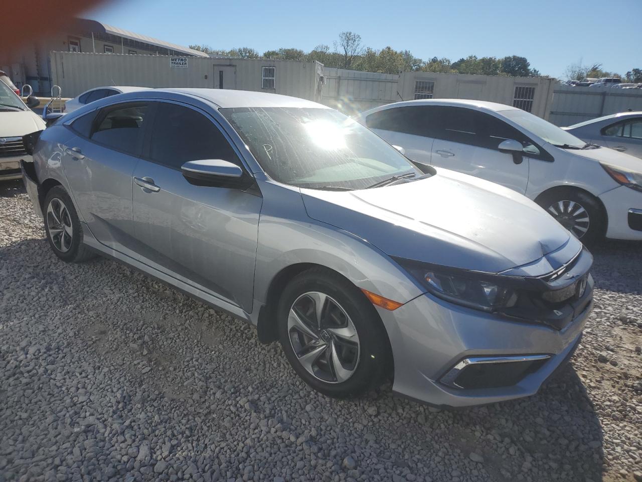 Lot #2936167206 2019 HONDA CIVIC LX