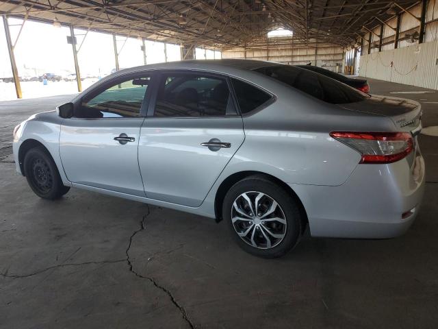 NISSAN SENTRA S 2014 silver  gas 3N1AB7AP6EY214557 photo #3