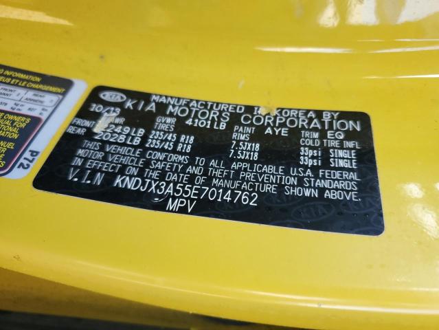 VIN KNDJX3A55E7014762 2014 KIA Soul, ! no.13