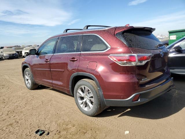 2015 TOYOTA HIGHLANDER - 5TDJKRFH9FS117128