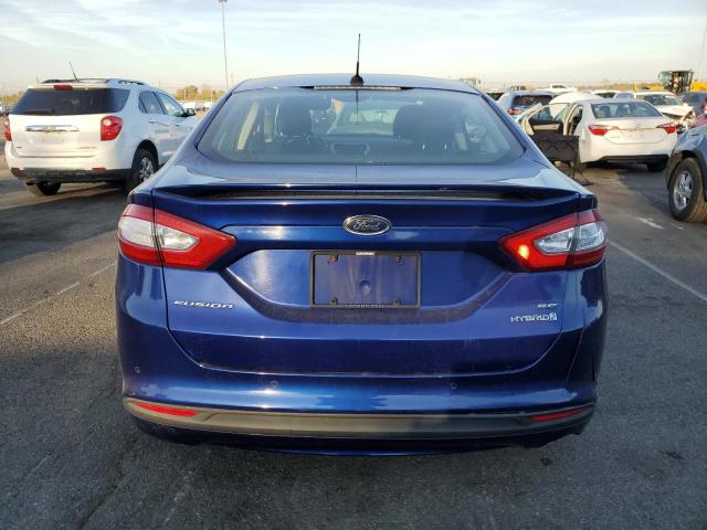 VIN 3FA6P0LU5DR321483 2013 Ford Fusion, Se Hybrid no.6