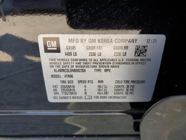 2022 BUICK ENCORE GX - KL4MMCSL0NB082350