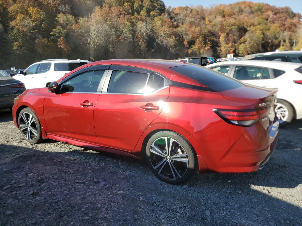 Lot #2928376904 2021 NISSAN SENTRA SR