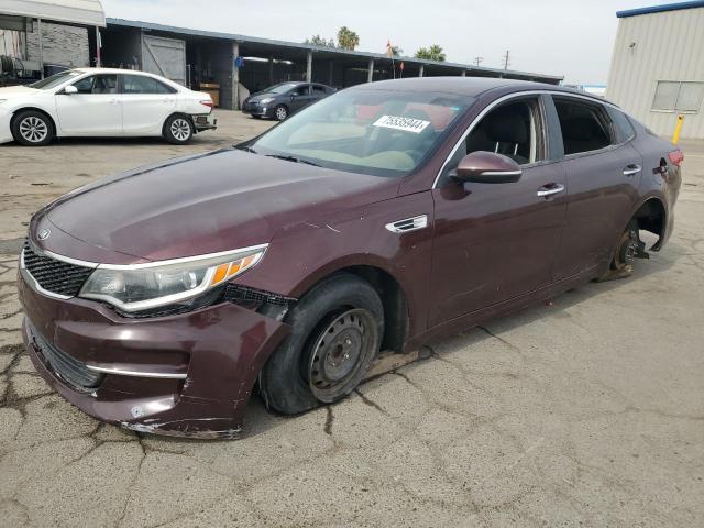 KIA OPTIMA LX 2018 burgundy  gas 5XXGT4L36JG188073 photo #1