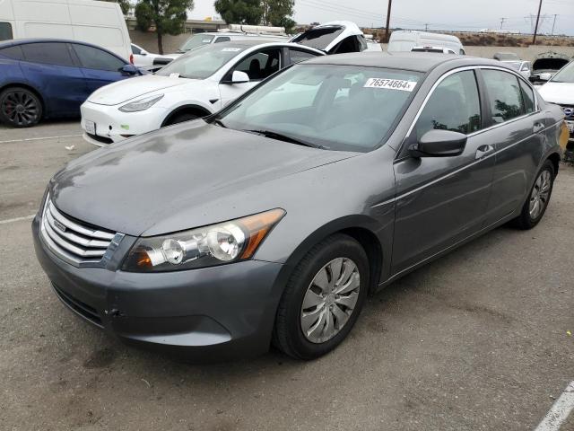 HONDA ACCORD LX 2008 charcoal  gas 1HGCP26348A150738 photo #1