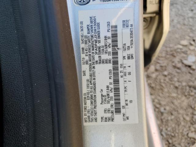 2016 FORD FIESTA SE - 3FADP4EJXGM130001