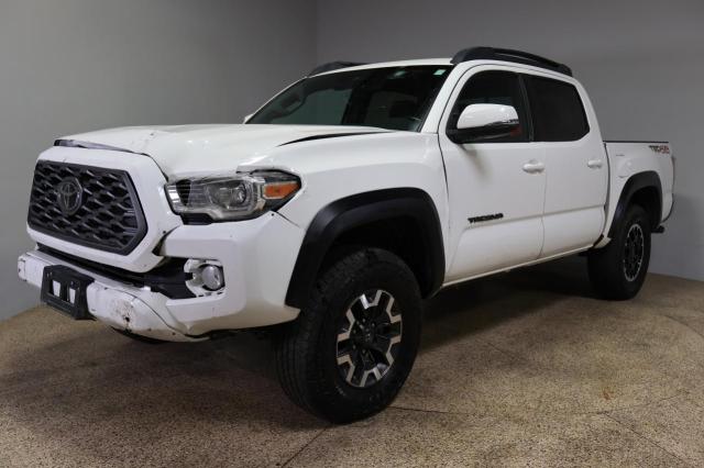 TOYOTA TACOMA DOU 2021 white  gas 3TMCZ5ANXMM410351 photo #3