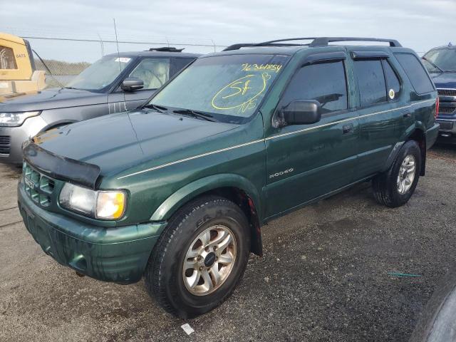 ISUZU RODEO S 2002 green  gas 4S2CK58W024333487 photo #1