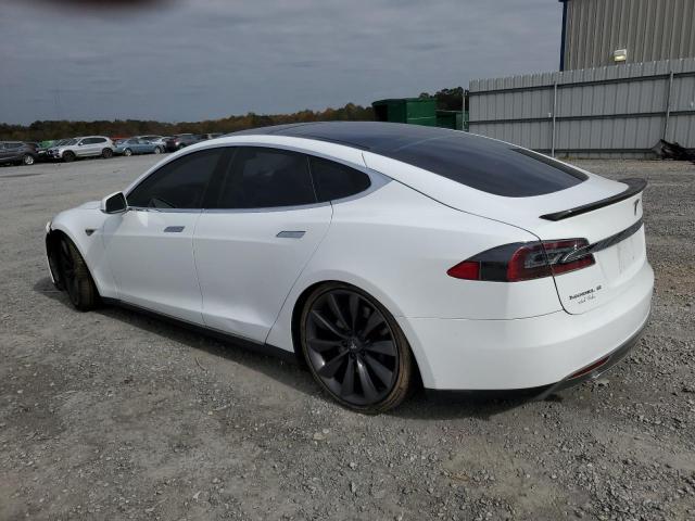 TESLA MODEL S 2013 white  electric 5YJSA1DP7DFP08790 photo #3