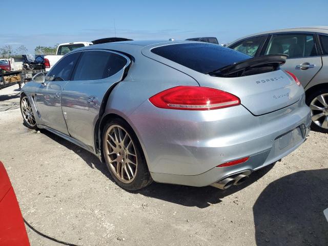 PORSCHE PANAMERA 4 2014 silver  gas WP0BB2A71EL062068 photo #3